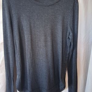 Jockey Charcoal Long Sleeve Teeshirt